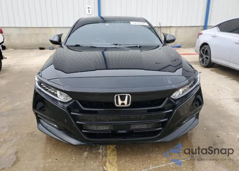 2019 Honda Accord Sport из США, поврежденный, VIN 1HGCV1F30KA166751